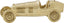 Theodore Alexander Decor Mille Miglia Mark Car Sculpture in Brass House of Isabella UK