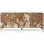 Theodore Alexander Dining Bouquet 4 Door Sideboard in Toasted Cashew House of Isabella UK