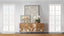 Theodore Alexander Dining Bouquet 4 Door Sideboard in Toasted Cashew House of Isabella UK