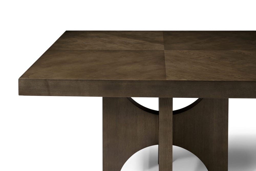 Theodore Alexander Dining Catalina Extending Dining Table in Earth Finish 246-338cm House of Isabella UK