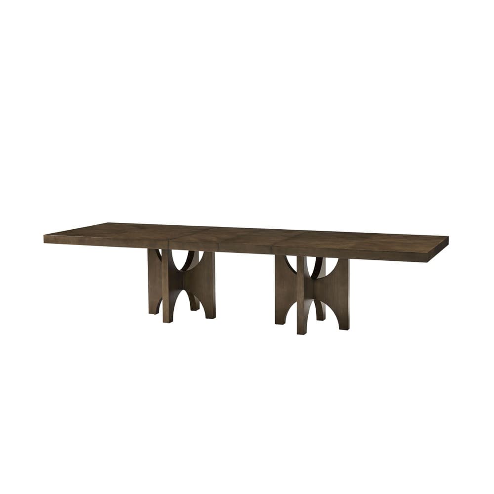 Theodore Alexander Dining Catalina Extending Dining Table in Earth Finish 246-338cm House of Isabella UK