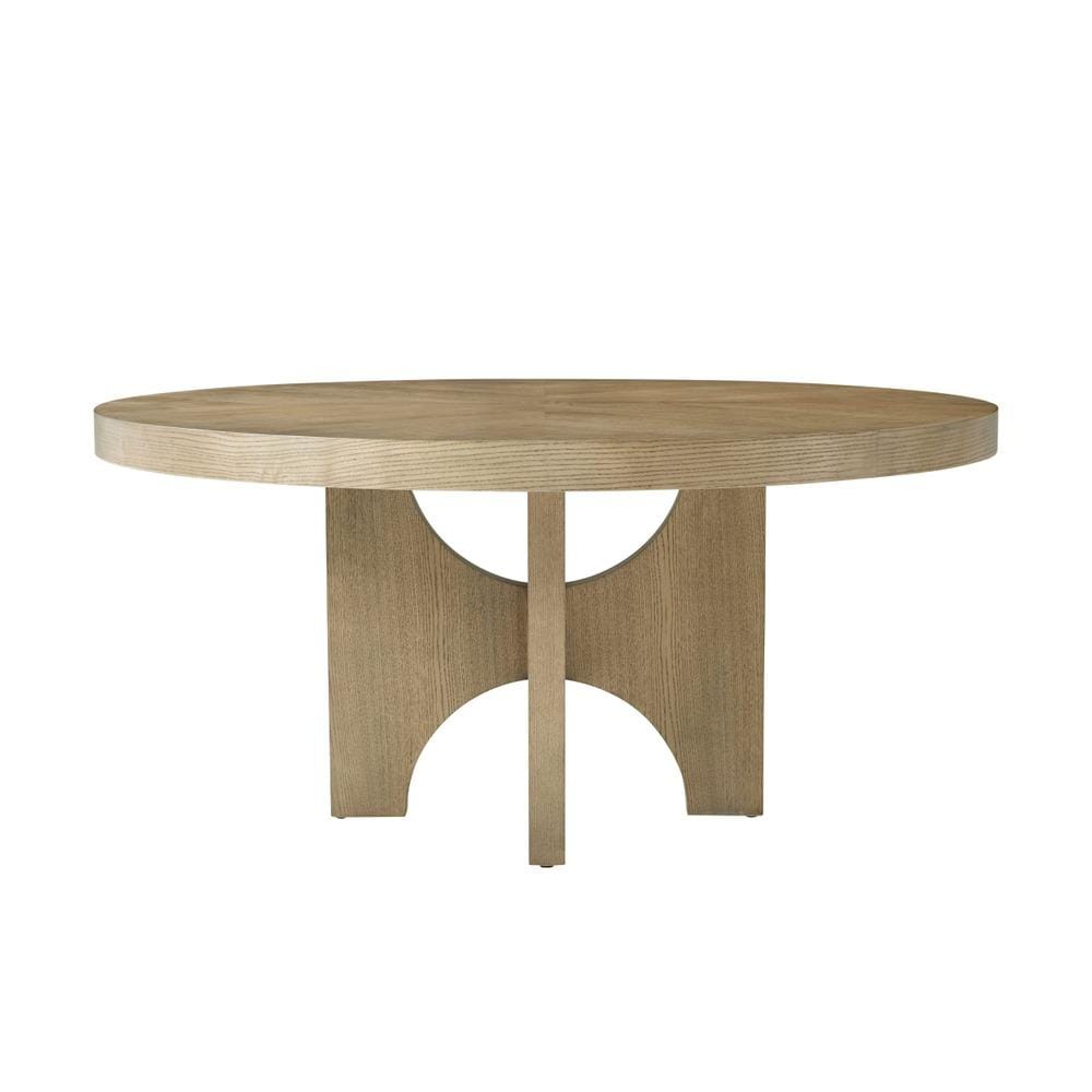 Theodore Alexander Dining Catalina Round Dining Table in Dune Finish House of Isabella UK