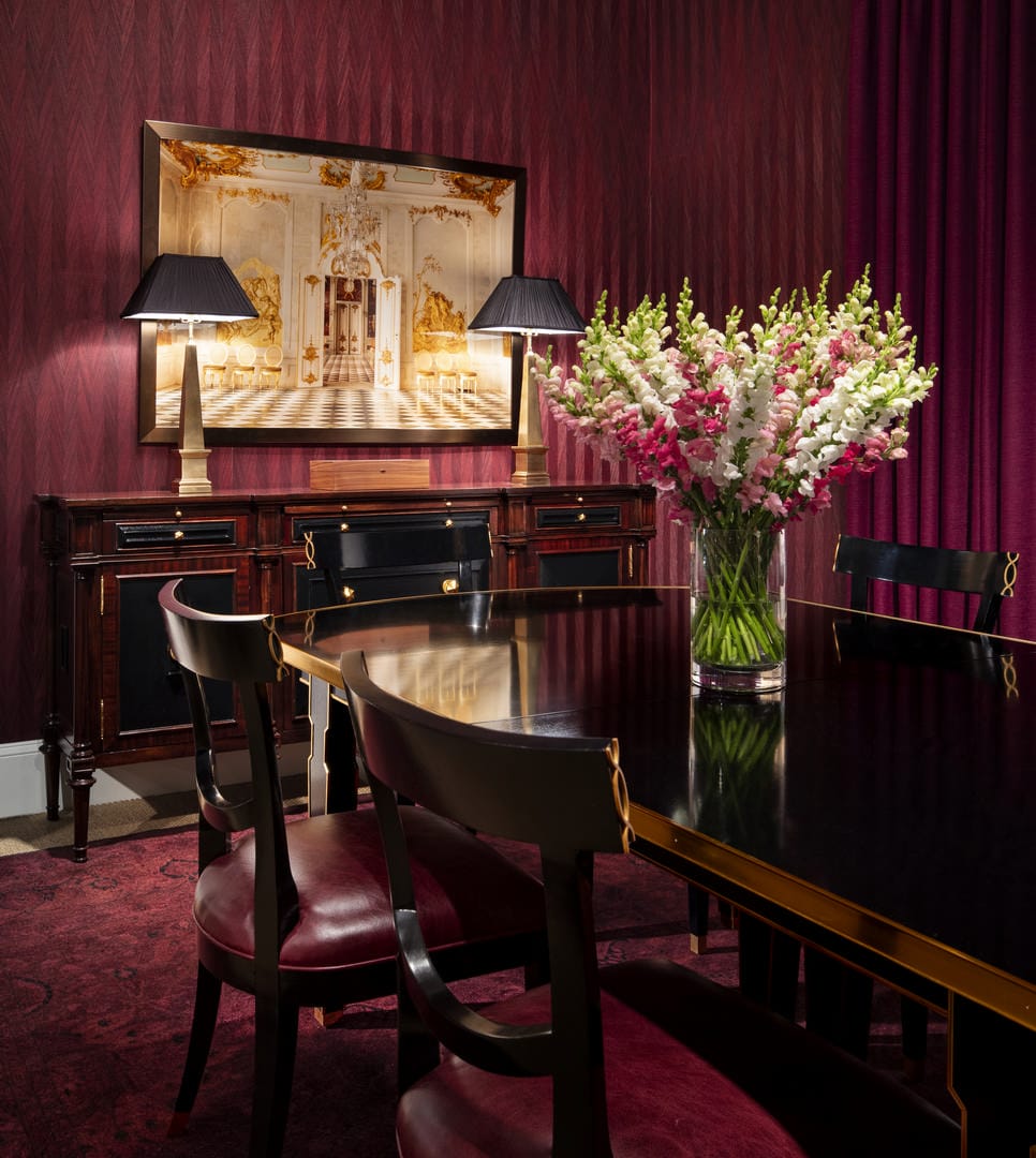 Theodore Alexander Dining Extendable Dining Table Sebastiano 229-412cm House of Isabella UK