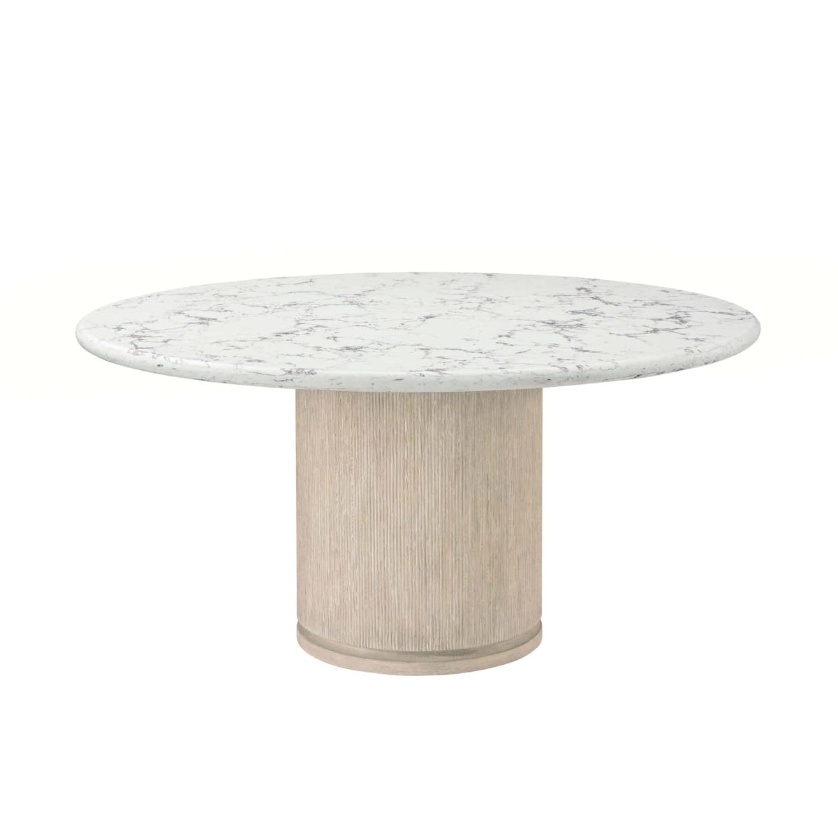 Theodore Alexander Dining Horizon Round Quartz Dining Table House of Isabella UK