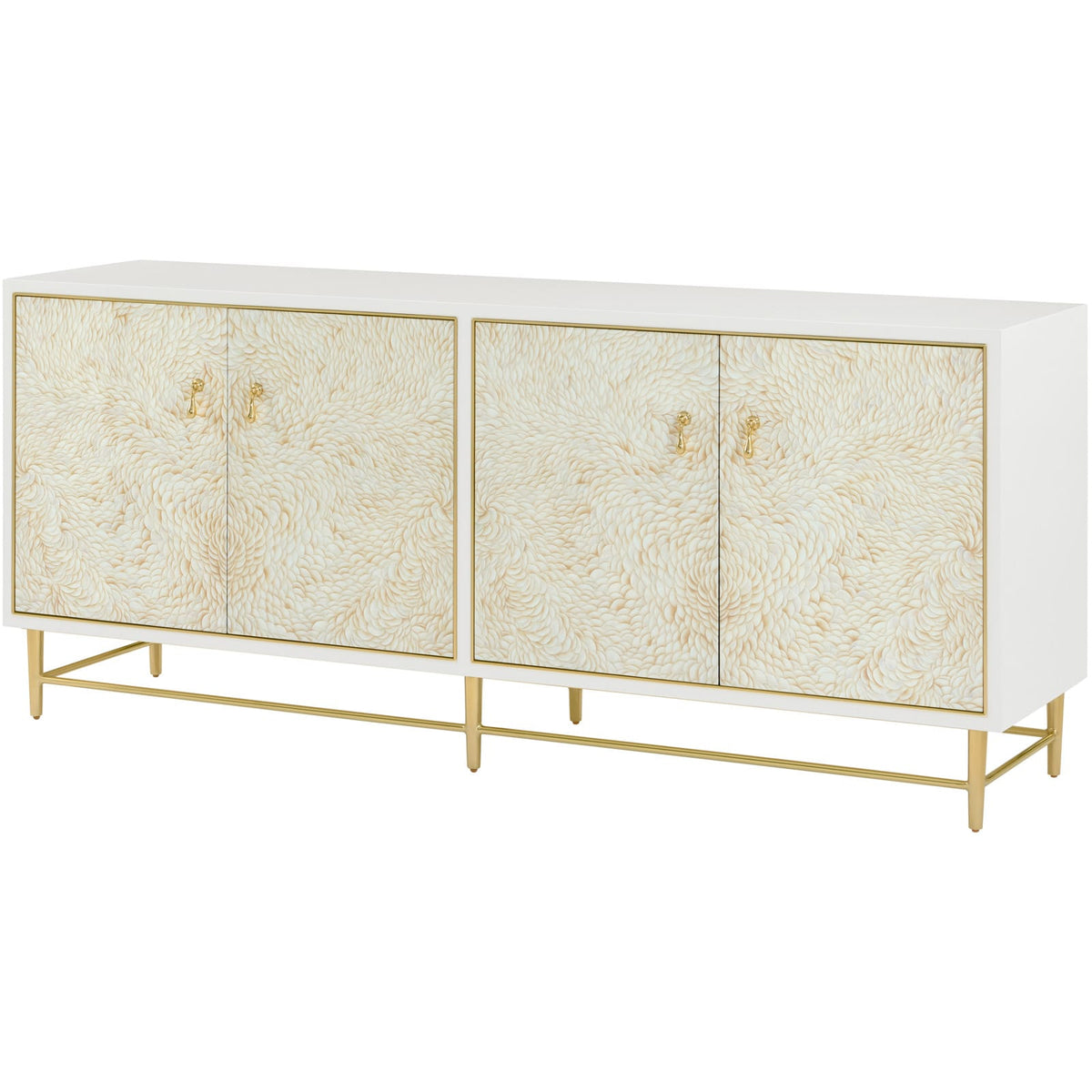 Theodore Alexander Dining Judith Leiber 4-Door Credenza II House of Isabella UK