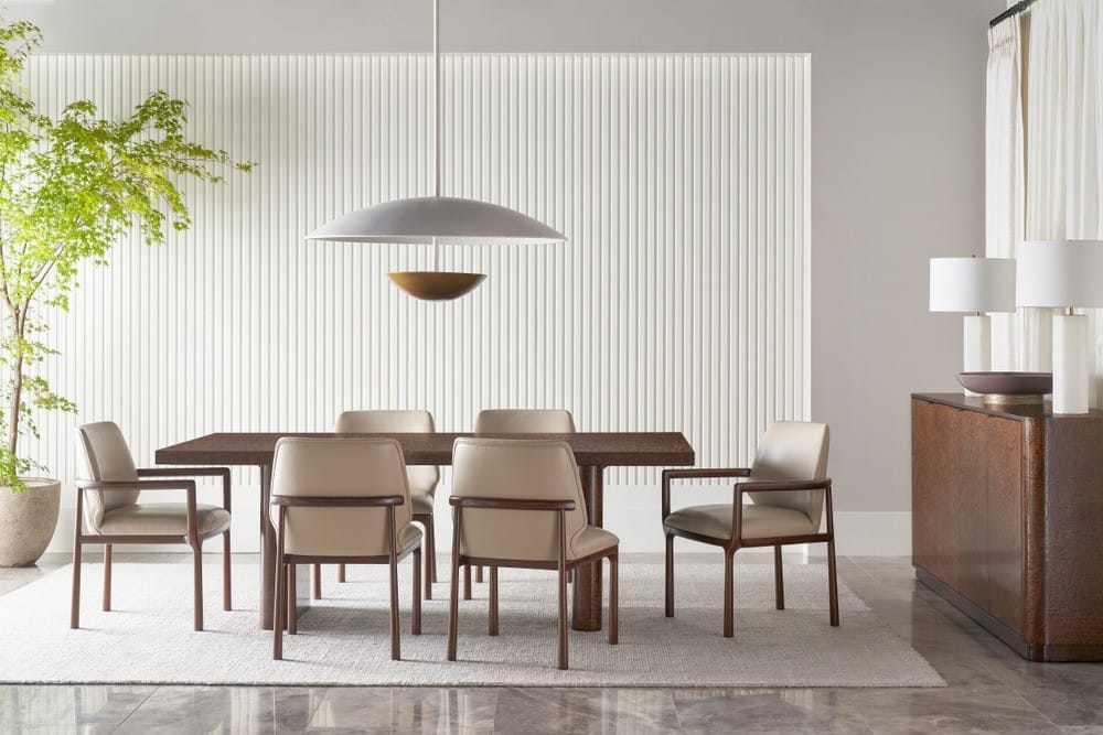 Theodore Alexander Dining Kesden Extending Dining Table 234-325cm House of Isabella UK