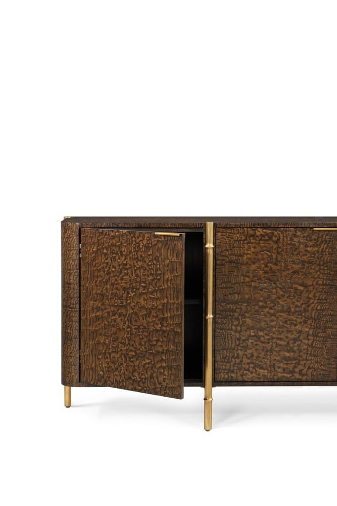Theodore Alexander Dining Kesden Sideboard with Brass Accent House of Isabella UK