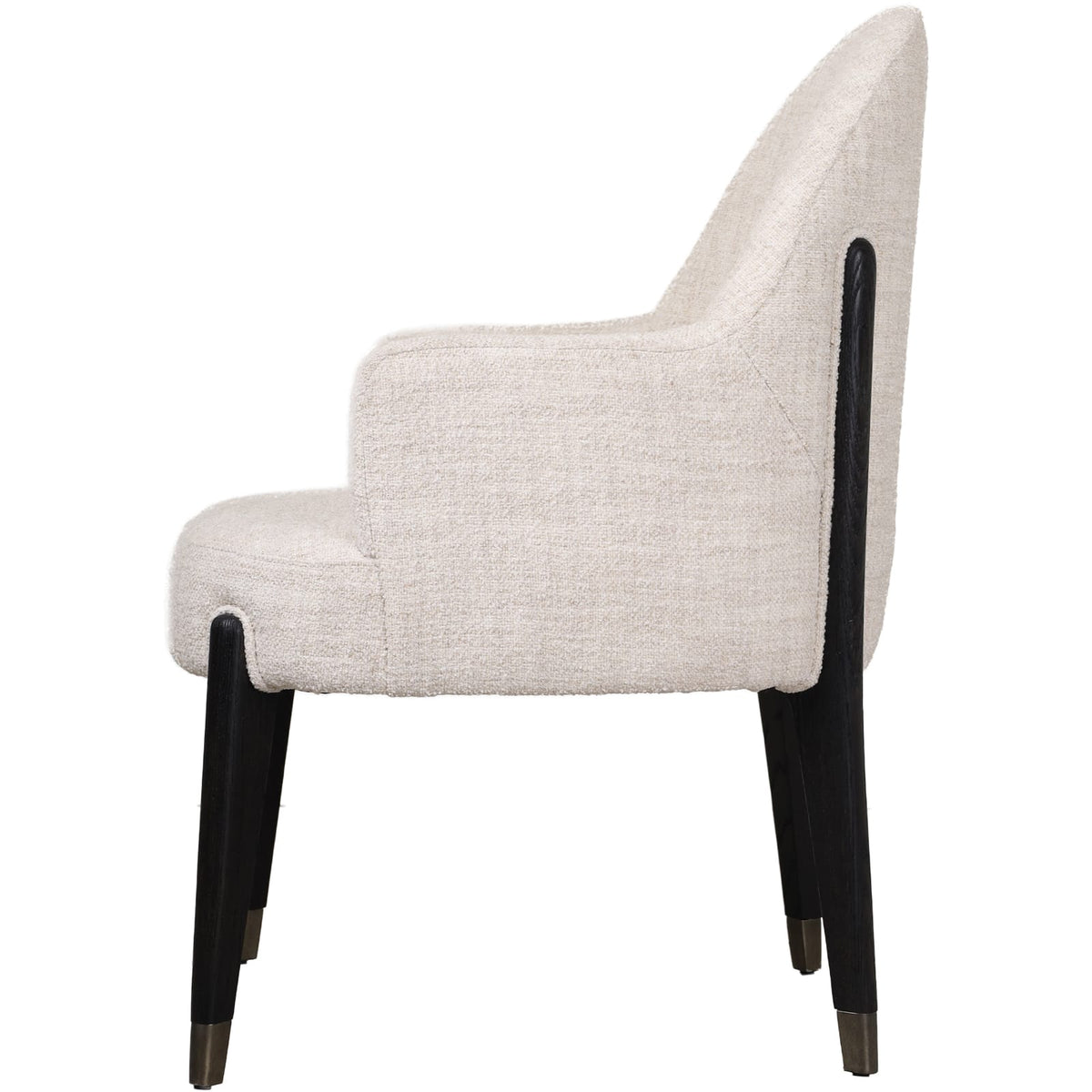 Theodore Alexander Dining Luna Dining Arm Chair II in Dark House of Isabella UK