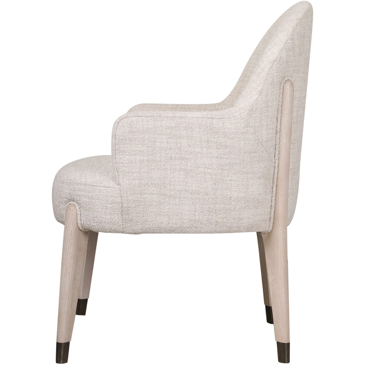 Theodore Alexander Dining Luna Dining Arm Chair II in Light House of Isabella UK