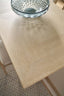 Theodore Alexander Dining Montauk Rectangular Extension Dining Table Light 213cm -305cm House of Isabella UK