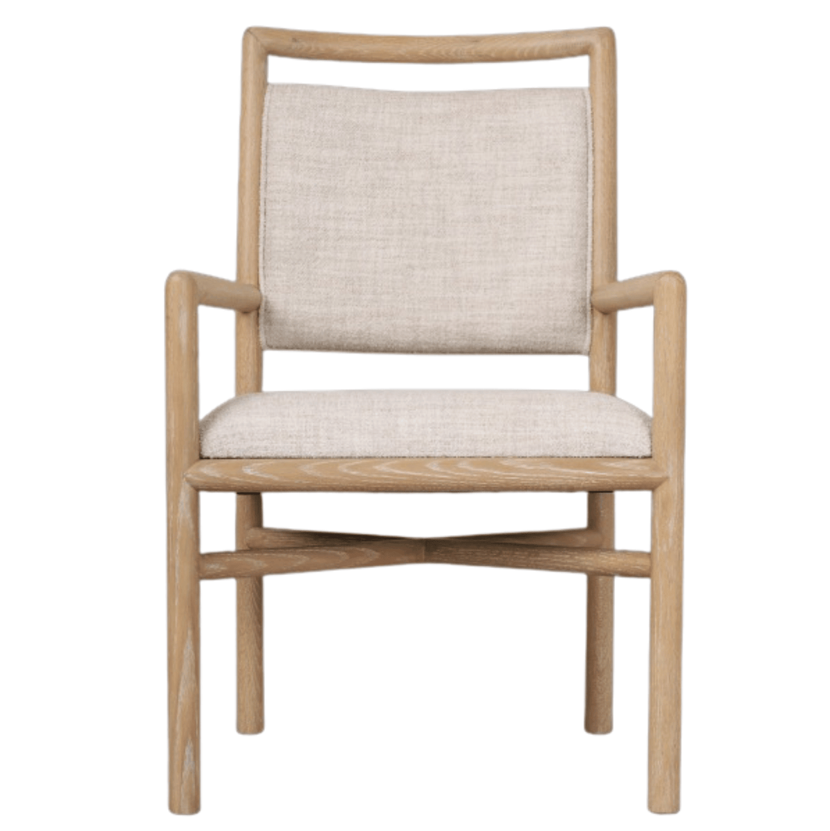Theodore Alexander Dining Montauk Upholstered Dining Armchair in Light House of Isabella UK