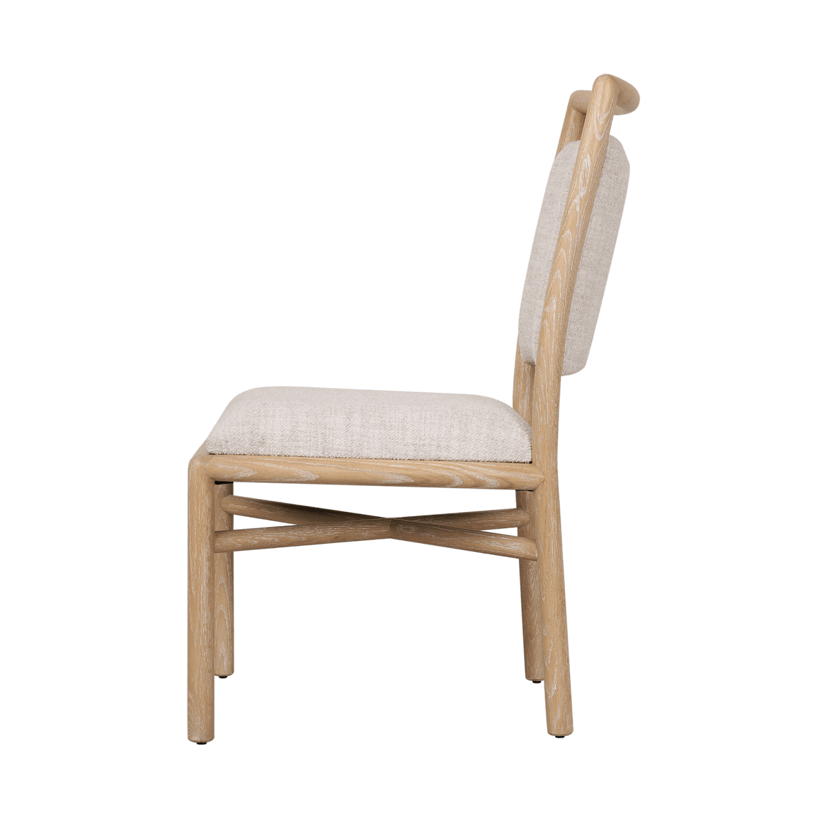 Theodore Alexander Dining Montauk Upholstered Dining Side Chair in Light House of Isabella UK
