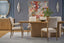 Theodore Alexander Dining Origins Rectangular Extending Dining Table in Sesame 208-300cm House of Isabella UK