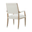Theodore Alexander Dining Origins Wooden Upholstered Dining Arm Chair in Sesame House of Isabella UK