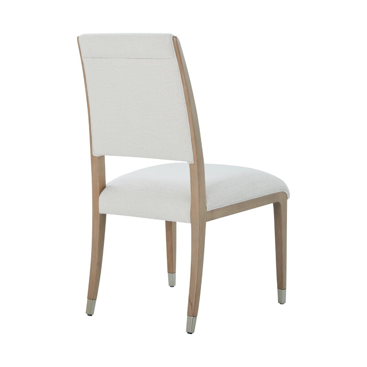 Theodore Alexander Dining Origins Wooden Upholstered Dining Side Chair in Sesame Finish House of Isabella UK