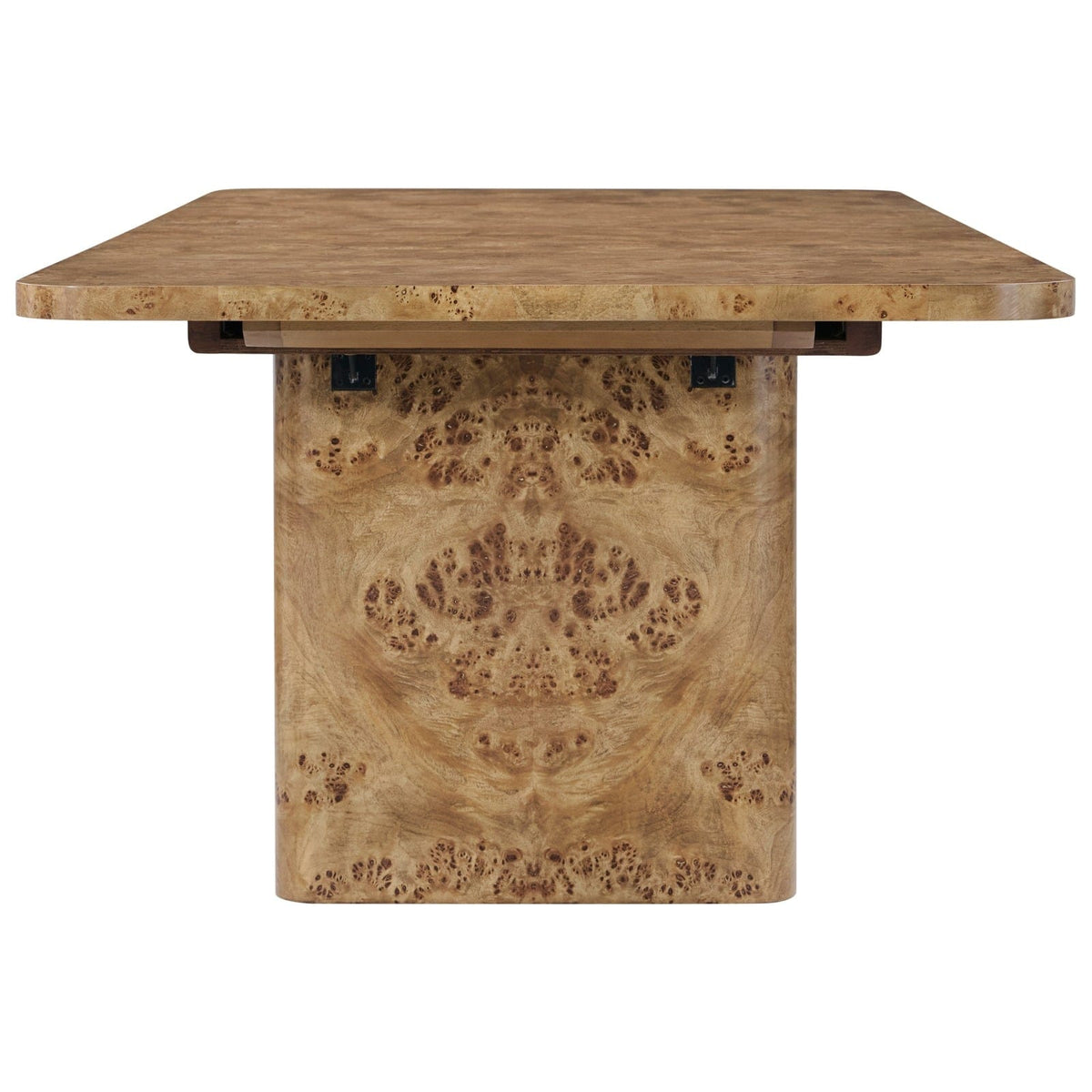 Theodore Alexander Dining Perch Burl Extending Rectangular Dining Table House of Isabella UK