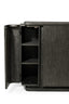 Theodore Alexander Dining Repose Triple Door Sideboard with Side Storage House of Isabella UK