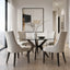Theodore Alexander Dining Ta Studio Ezra Dining Chair in Kendal Linen House of Isabella UK