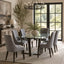 Theodore Alexander Dining Ta Studio Ezra Grey Dining Chair in Kendal Mercury House of Isabella UK