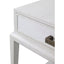 Flagler Side Table with Wallpaper Drawer Front