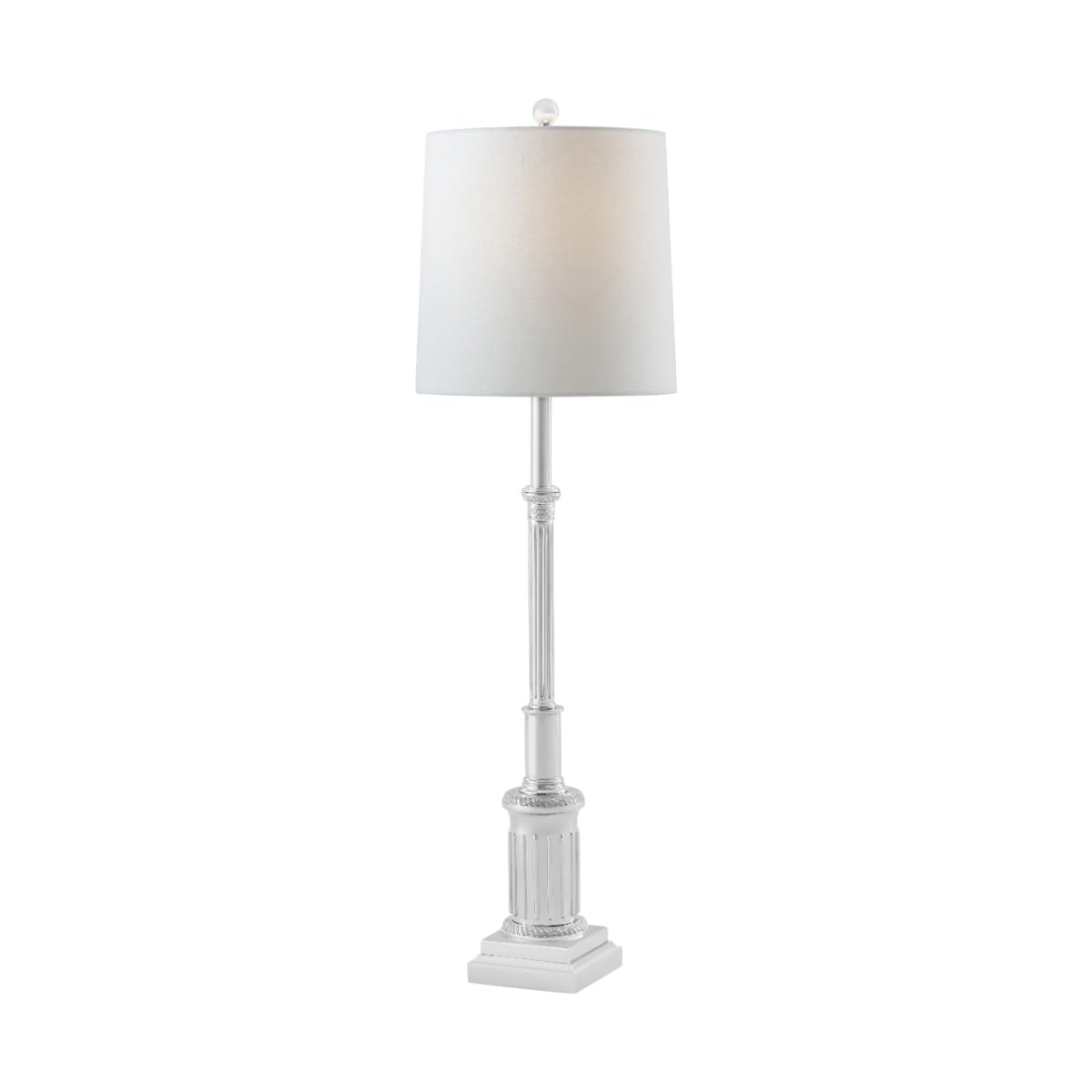 Theodore Alexander Lighting Ashleigh Buffet Lamp in Nickel House of Isabella UK