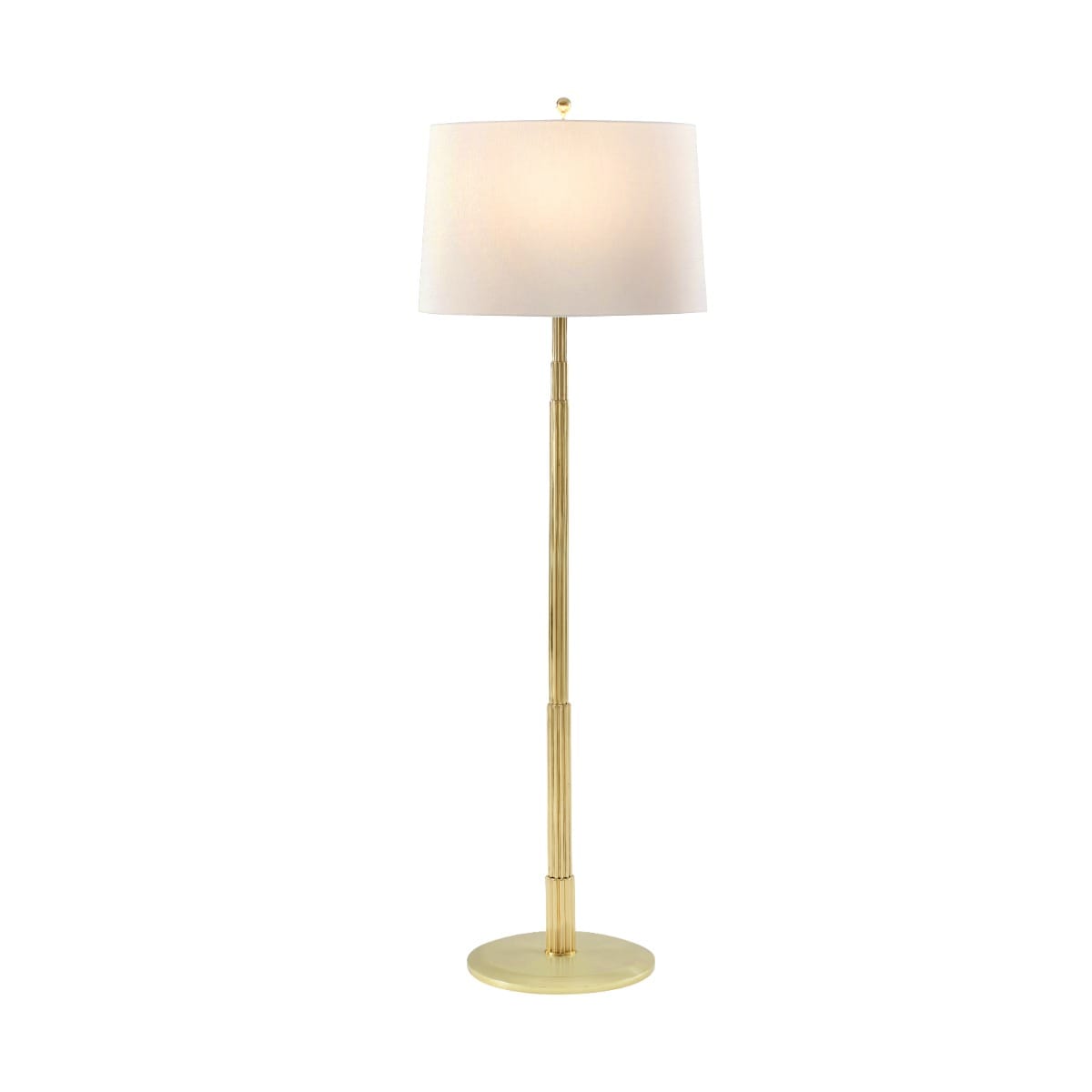 Theodore Alexander Lighting Empire Floor Lamp in Brass House of Isabella UK