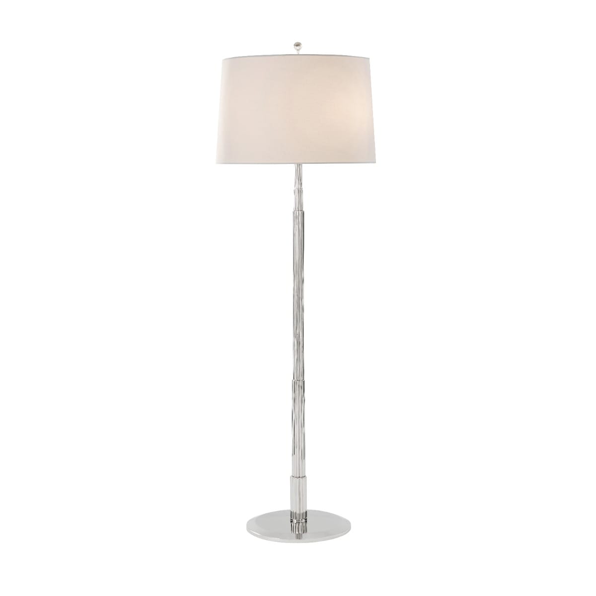 Theodore Alexander Lighting Empire Floor Lamp in Nickel House of Isabella UK