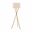 Theodore Alexander Lighting Kesden Trio Floor Lamp in Brass House of Isabella UK