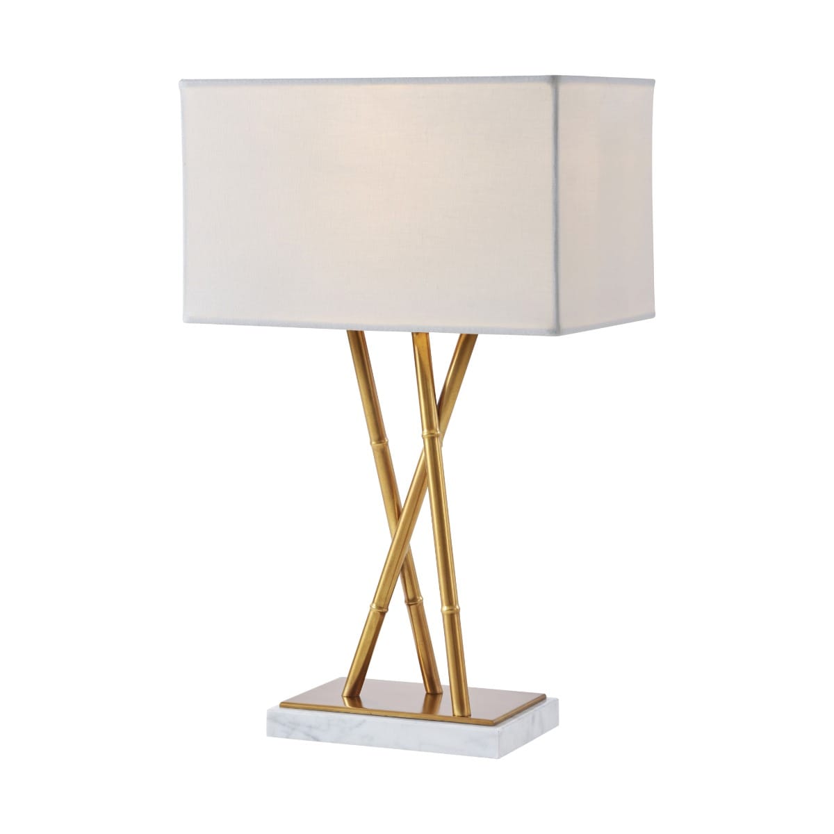 Theodore Alexander Lighting Kesden Trio Table Lamp in Brass House of Isabella UK