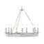 Theodore Alexander Lighting Simon Media Round Chandelier in Nickel House of Isabella UK