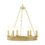 Theodore Alexander Lighting Simon Piccola Round Chandelier in Polished Brass House of Isabella UK