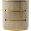 Theodore Alexander Living Bedside Table Bartlett in Sycamore House of Isabella UK