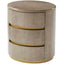 Theodore Alexander Living Bedside Table Bartlett in Sycamore House of Isabella UK