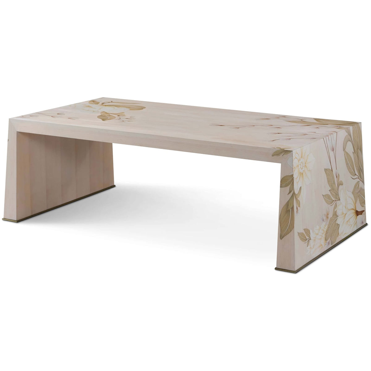 Theodore Alexander Living Bouquet Coffee Table in Buttercream House of Isabella UK