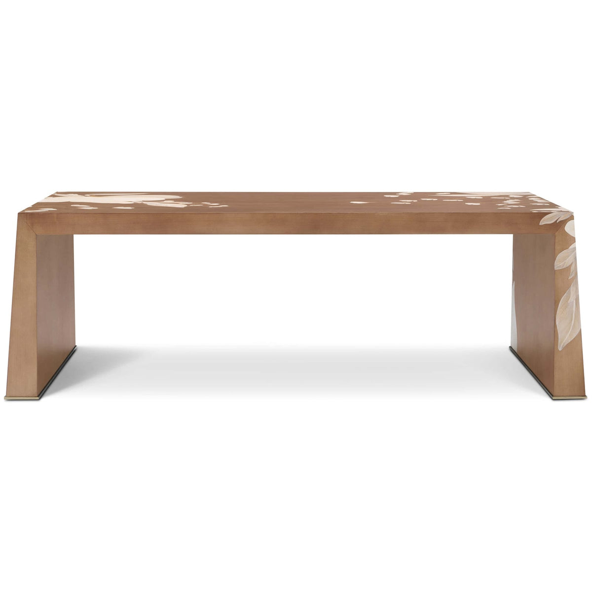 Theodore Alexander Living Bouquet Coffee Table in Toasted Cashew House of Isabella UK