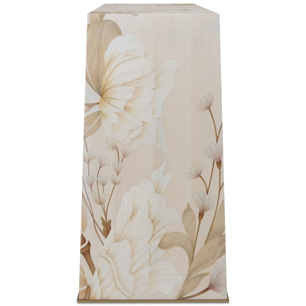 Theodore Alexander Living Bouquet Console Table in Buttercream House of Isabella UK