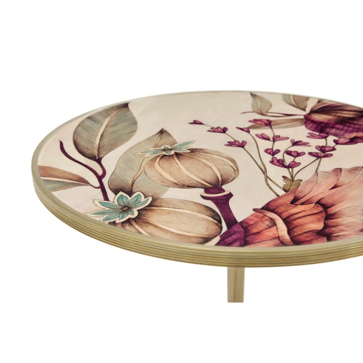 Theodore Alexander Living Bouquet Side Table House of Isabella UK
