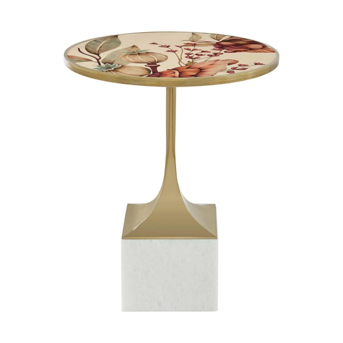 Theodore Alexander Living Bouquet Side Table House of Isabella UK