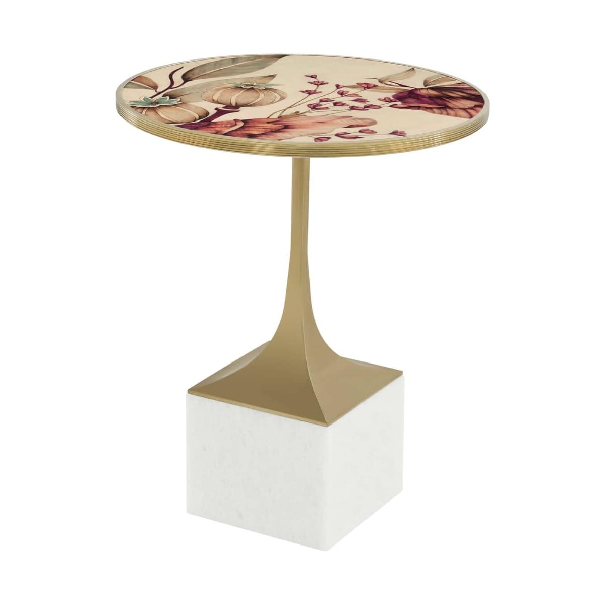 Theodore Alexander Living Bouquet Side Table House of Isabella UK