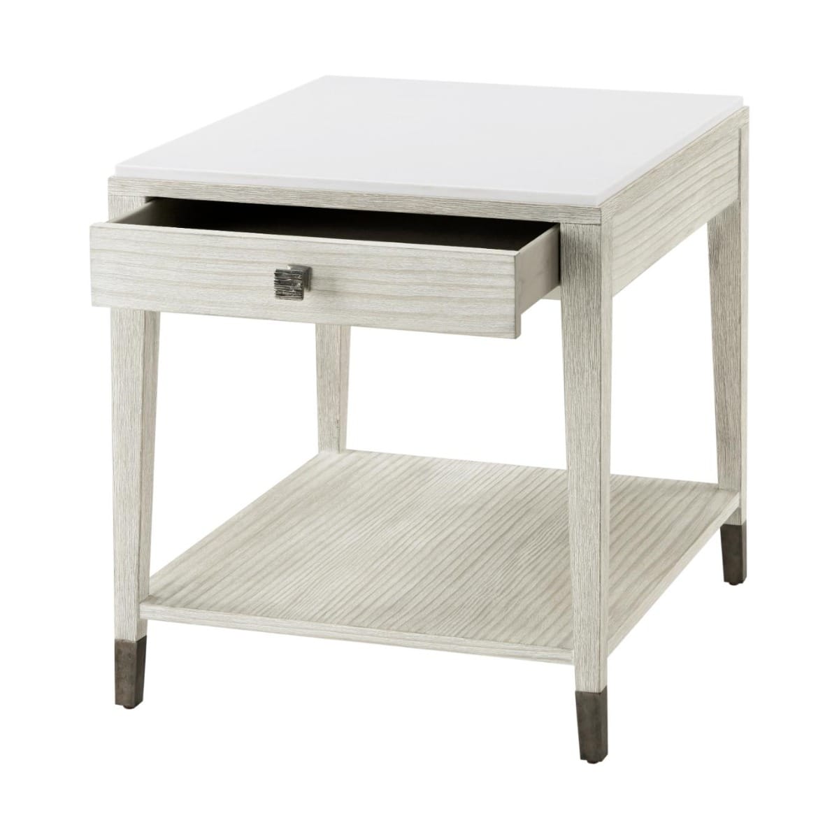 Theodore Alexander Living Breeze One Drawer Side Table House of Isabella UK