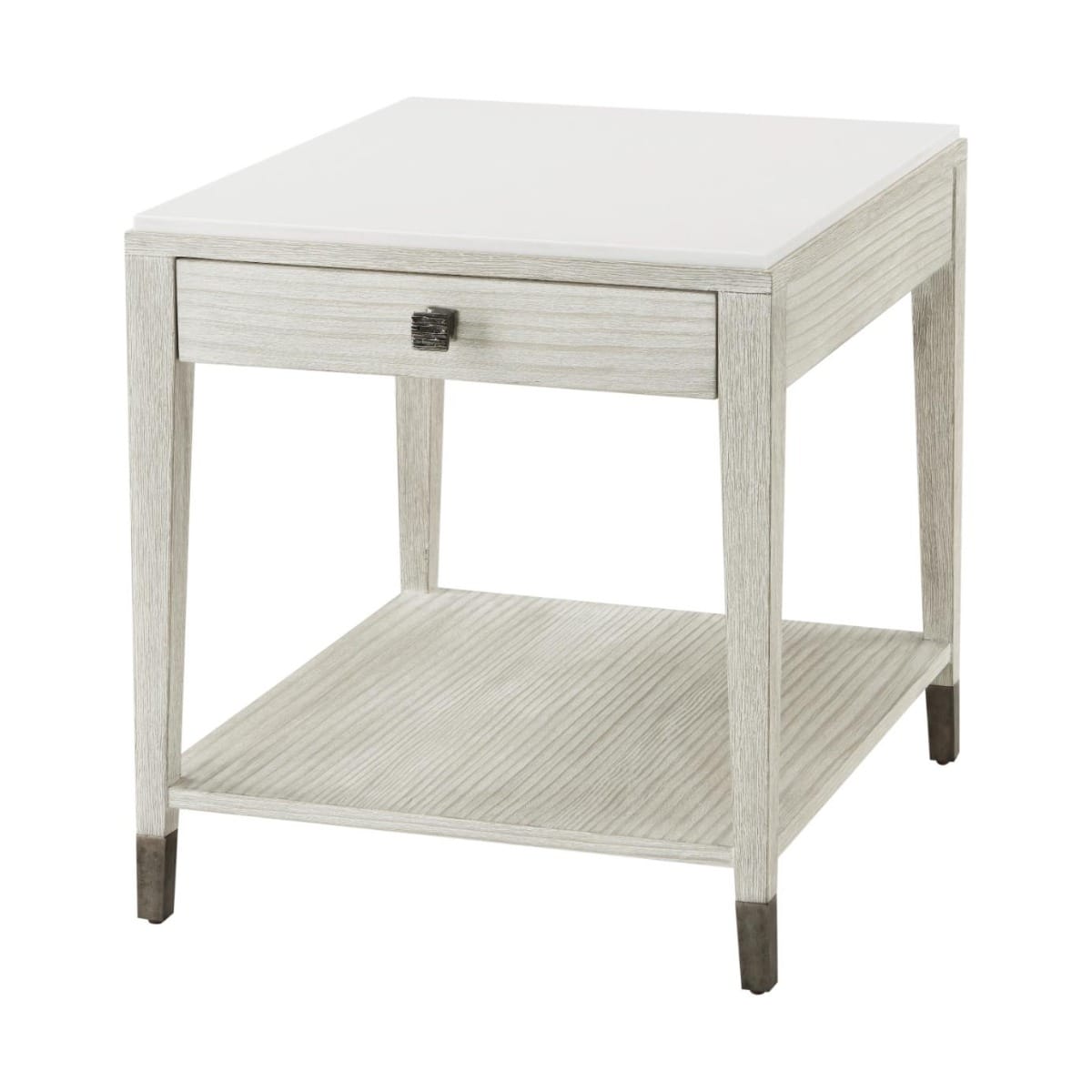 Theodore Alexander Living Breeze One Drawer Side Table House of Isabella UK