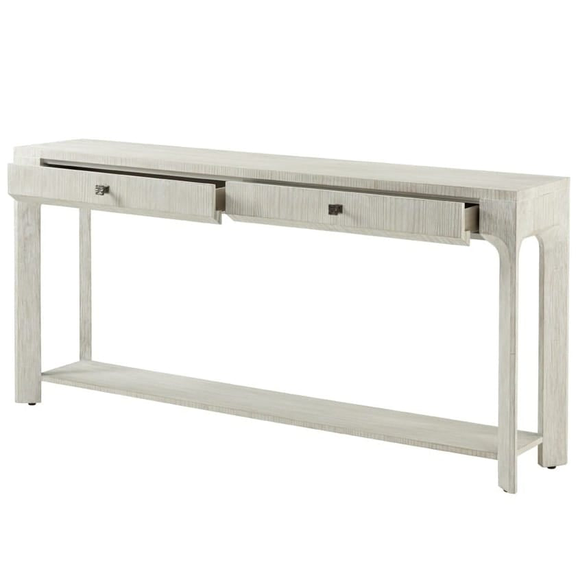 Theodore Alexander Living Breeze Two Drawer Console Table House of Isabella UK