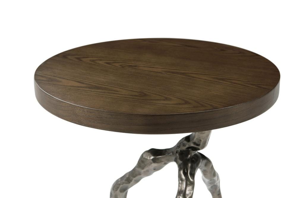 Theodore Alexander Living Catalina Branch Accent Table in Earth Finish House of Isabella UK