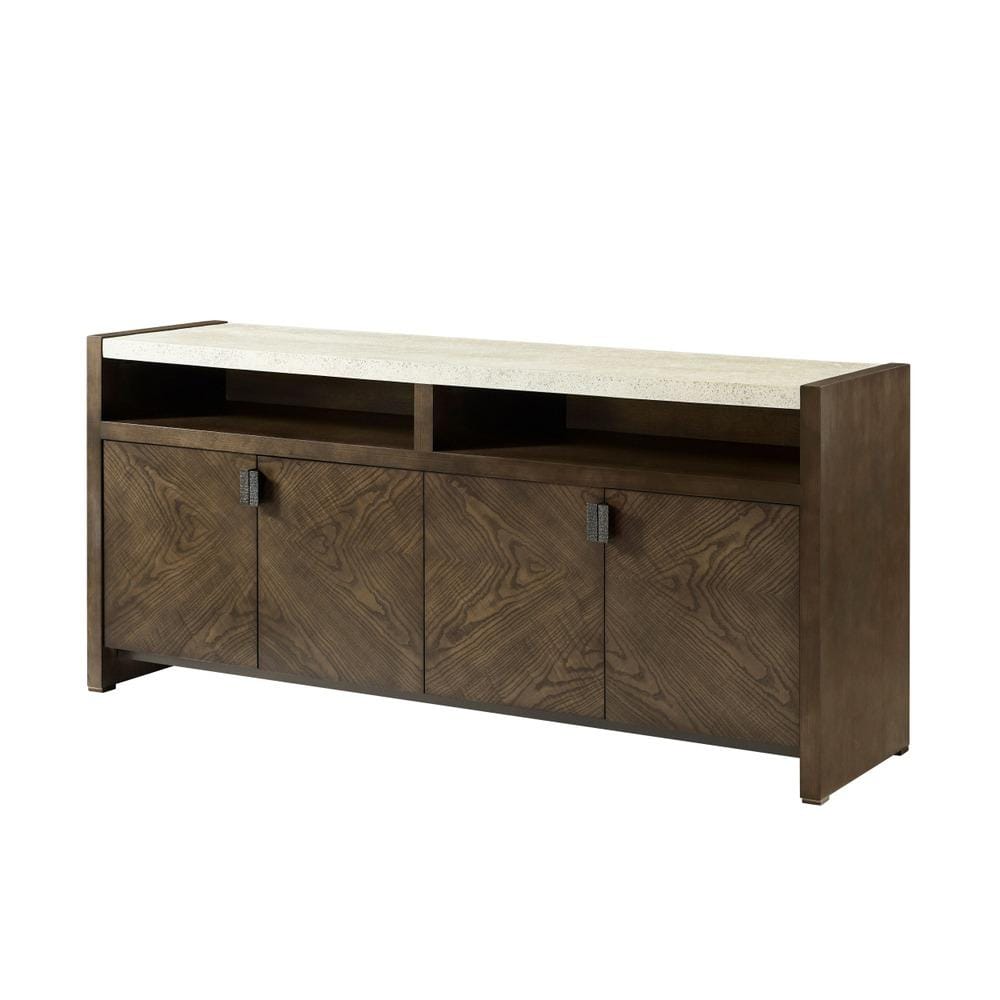 Theodore Alexander Living Catalina Media Cabinet in Earth House of Isabella UK
