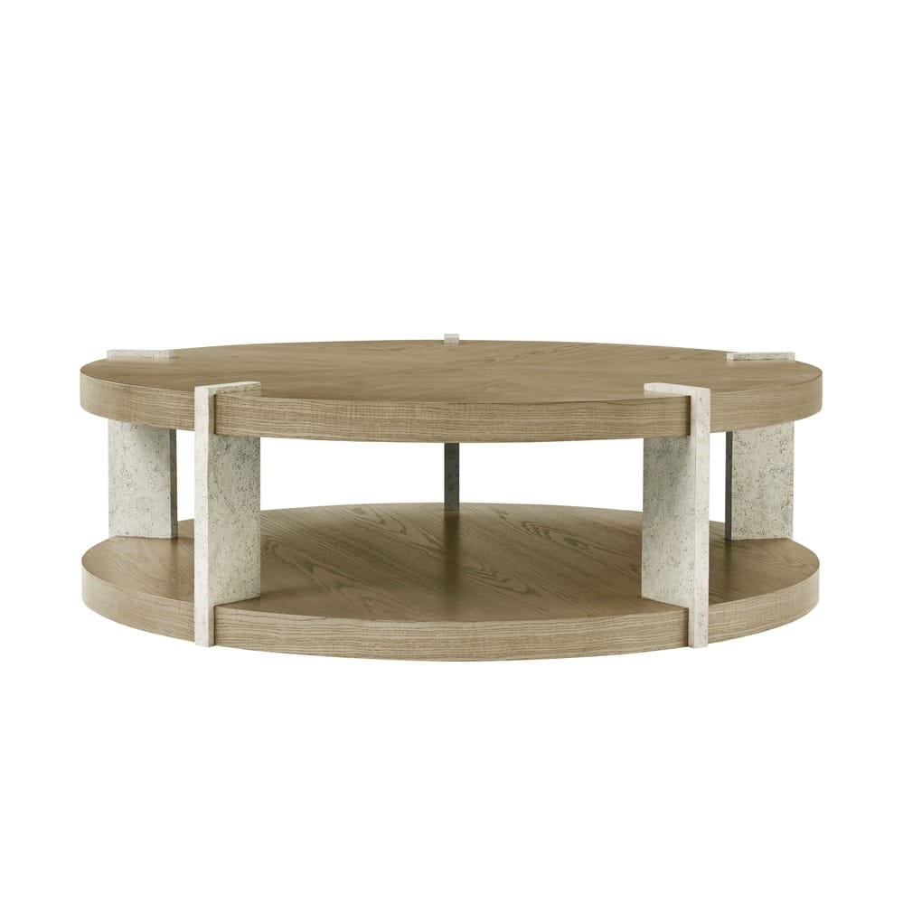 Theodore Alexander Living Catalina Round Coffee Table House of Isabella UK