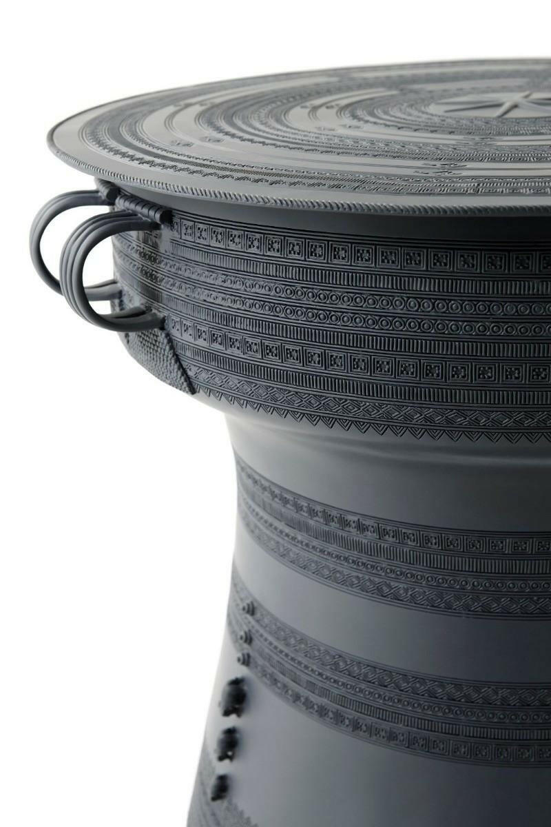 Chiang Mai Rains Lapis Side Table.