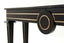 Console Table Mid Century with Brass Peg Feet.