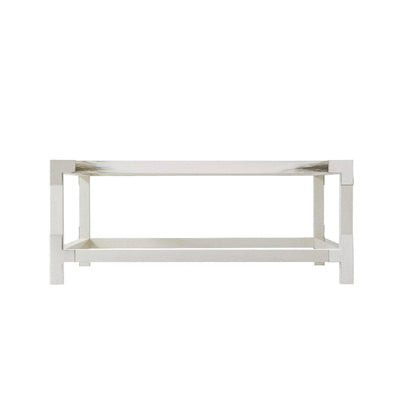 Theodore Alexander Living Cutting Edge Square Coffee Table in White House of Isabella UK