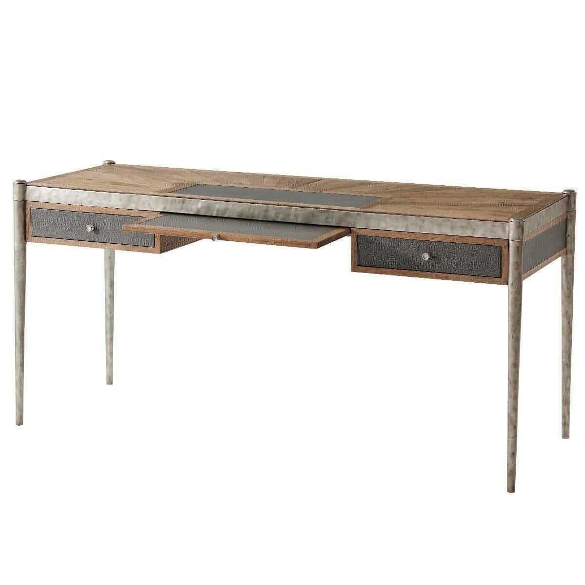 Desk Thought in Echo Oak.