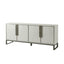 Theodore Alexander Living Essence Media Cabinet in Smooth Grey House of Isabella UK